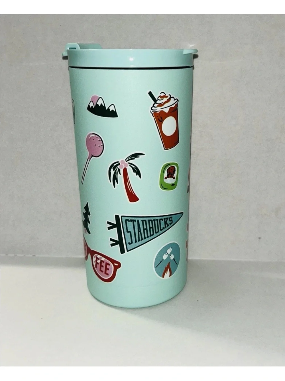Starbucks Road Trip Collection 2026 SS Sticker Tumbler 16oz